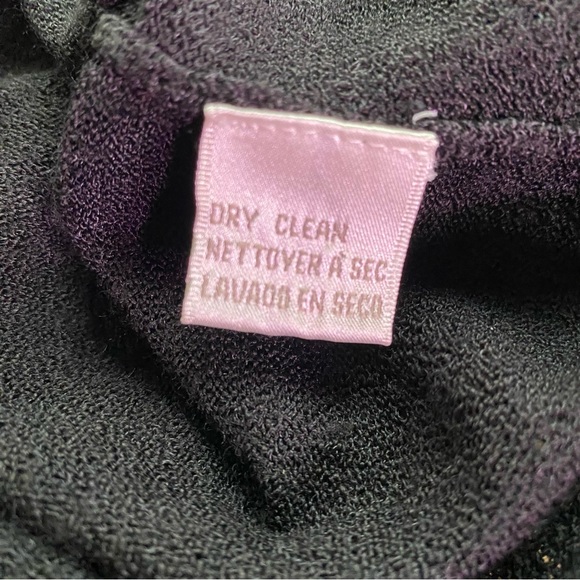 Jones New York Wool Short Sleeve Button Shoulder Sweater - Petite Small - Picture 9 of 11